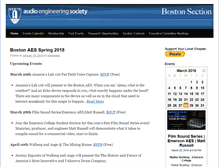 Tablet Screenshot of bostonaes.org